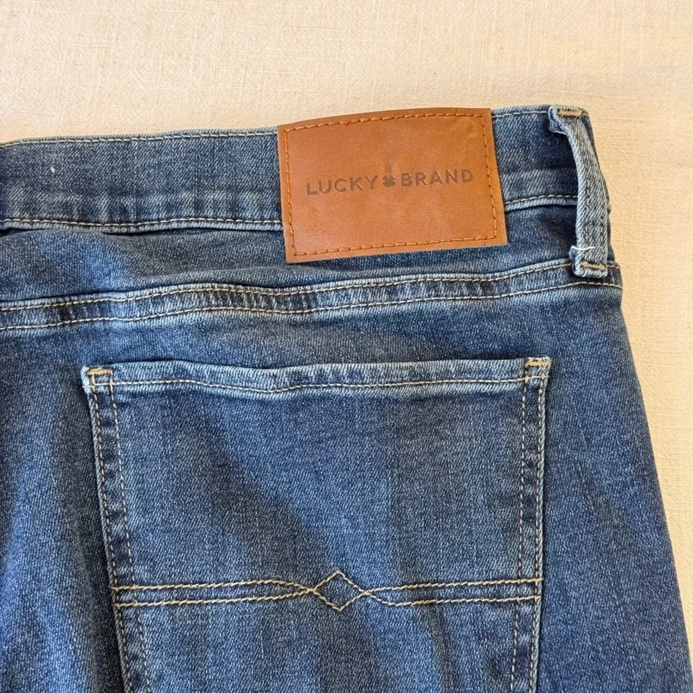 Lucky Brand Sweet Mid Rise Boot Jeans 14/32A Dark Wash Y2K Bootcut